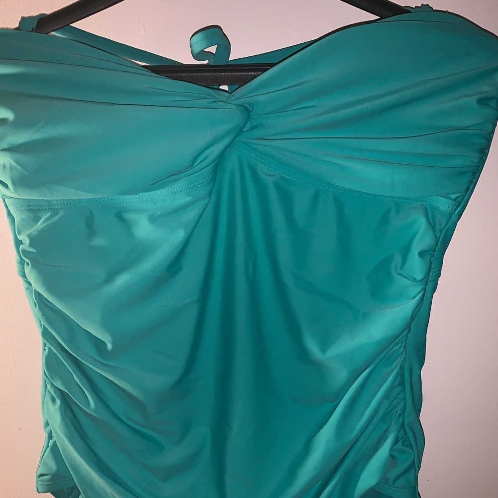 One piece bathing suit